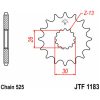 Framdrev Stål JT 17 kugg - Stål - Fram (525 kedja) – miniatyr 3