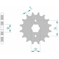 Framdrev Stål Standard Afam