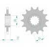 Framdrev Stål Standard Afam 520 – miniatyr 1