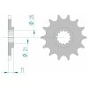 Framdrev Stål Standard Afam 520 – miniatyr 1