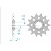 Framdrev Stål Standard Afam 520 – miniatyr 1