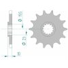 Framdrev Stål Standard Afam 520 – miniatyr 1