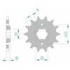 Framdrev Stål Standard Afam 520 – miniatyr 1