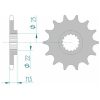 Framdrev Stål Standard Afam 520 – miniatyr 1