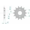 Framdrev Stål Standard Afam 520 – miniatyr 1