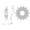 Framdrev Stål Standard Afam 525 – miniatyr 1