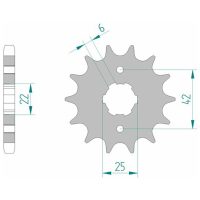 Framdrev Stål Standard Afam