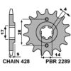 Framdrev Stål Standard PBR Kugg: 14 – miniatyr 2
