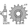 Framdrev Stål Standard PBR Kugg: 14 – miniatyr 1