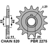 Framdrev Stål Standard PBR