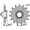 Framdrev Stål Standard PBR Kugg: 16 – miniatyr 1