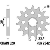 Framdrev Standard Stål PBR