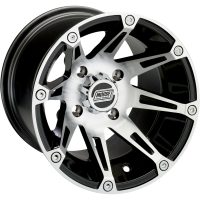 Framfälg Silver TYPE 387X MOOSE RACING