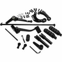 Framflyttat Kontrollkit Komplett Svart DRAG SPECIALTIES
