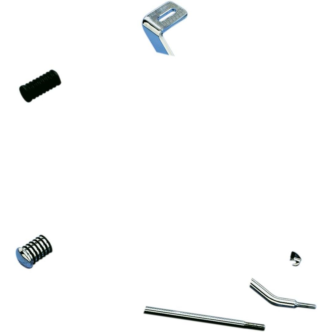 Framflyttat Kontrollkit Komplett Svart/krom/polerad DRAG SPECIALTIES