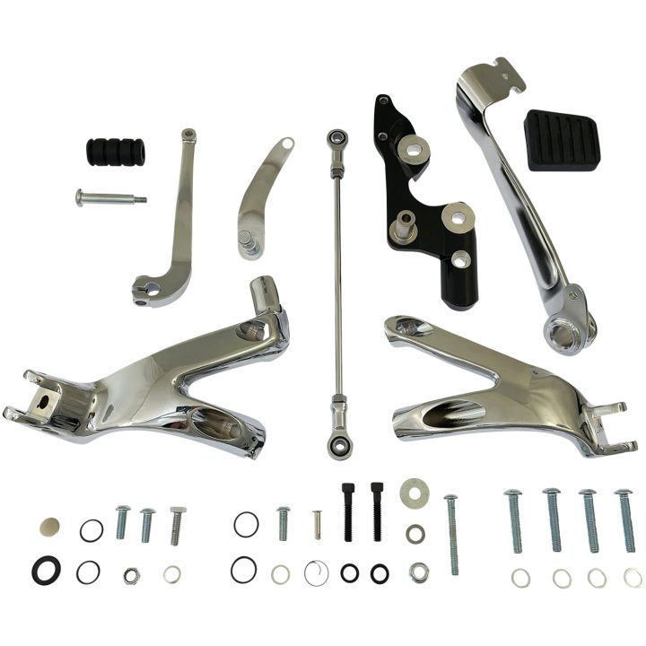 Framflyttat Kontrollkit Krom DRAG SPECIALTIES – bild 2