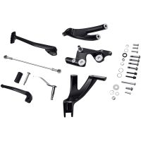 Framflyttat Reglerkit Svart Blank DRAG SPECIALTIES