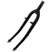 FRAMGAFFEL AHEAD 622 /28" 1.1/8" MATTSVART ALUM 370mm
