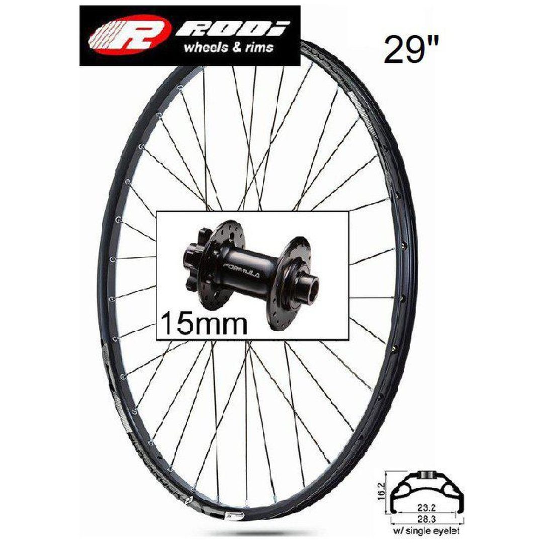 Framhjul BlackRock23 29 Aluminium RODI
