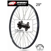 Framhjul BlackRock23 29 Aluminium RODI