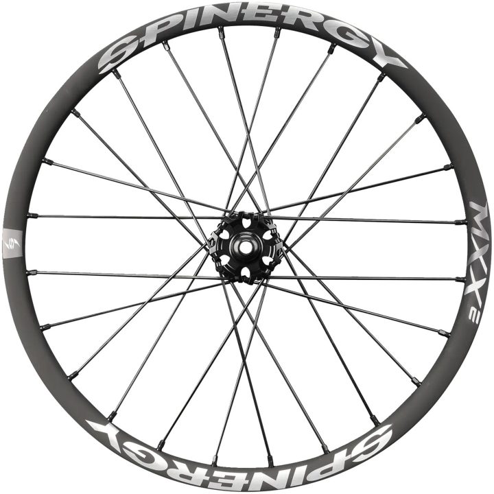 Framhjul Mxx-e 24 Ekrar Svart SPINERGY – bild 4