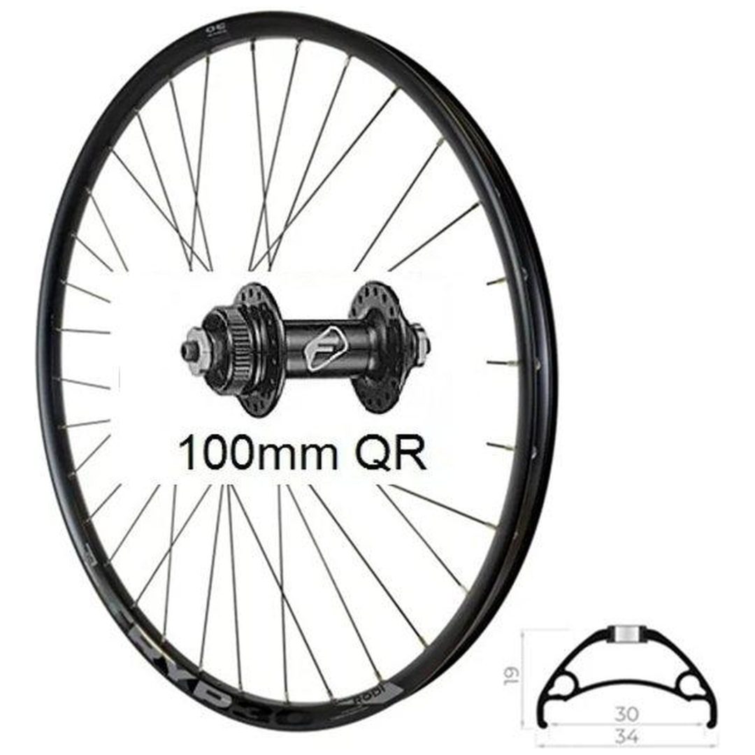 Framhjul Tryp30 TLR Svart RODI
