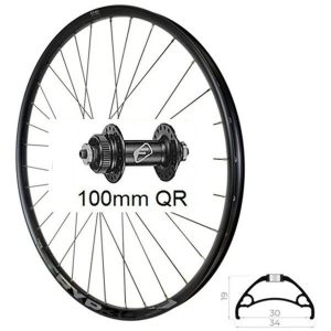 Framhjul Tryp30 TLR Svart RODI