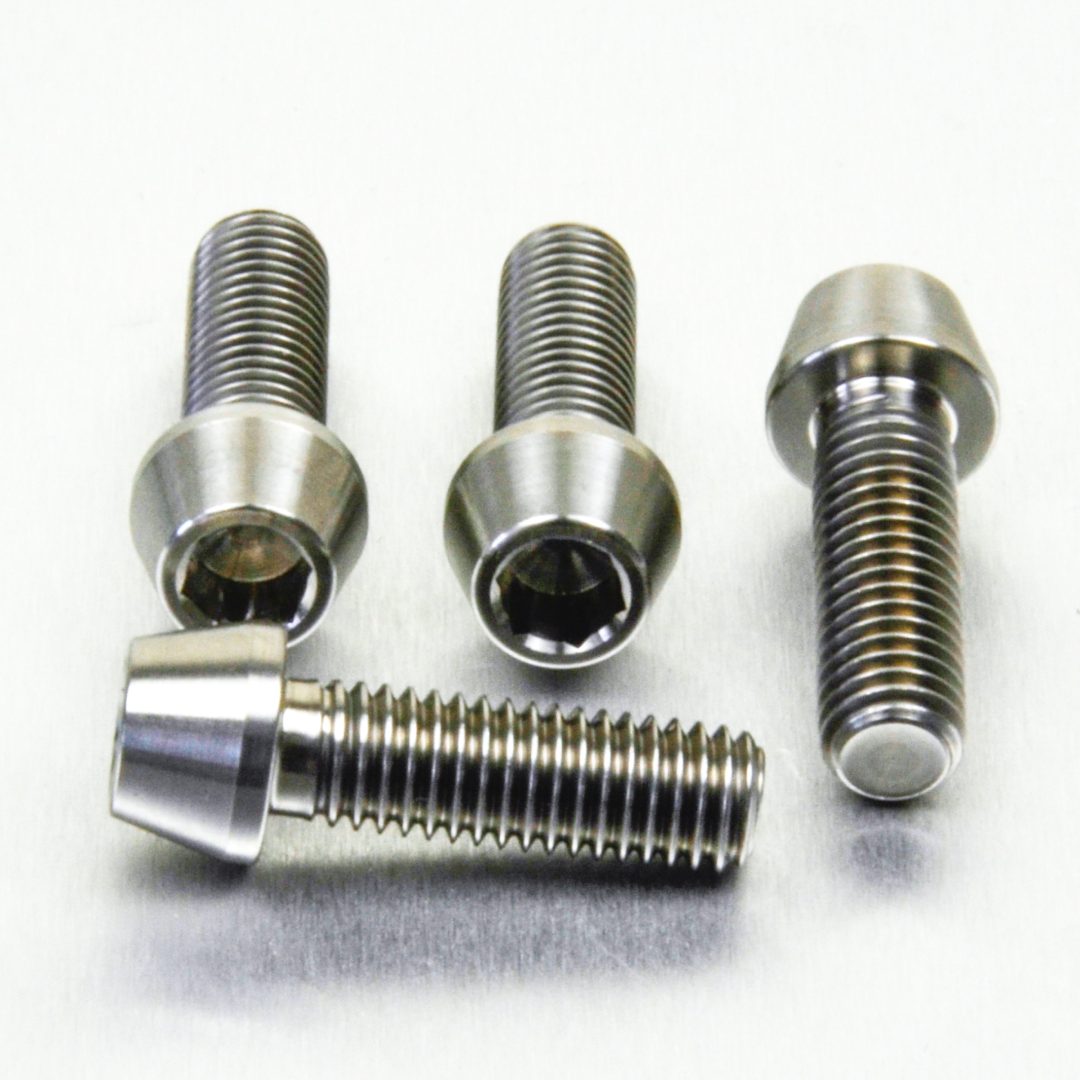 Framhjulsaxelskruv Titan PRO BOLT Silver