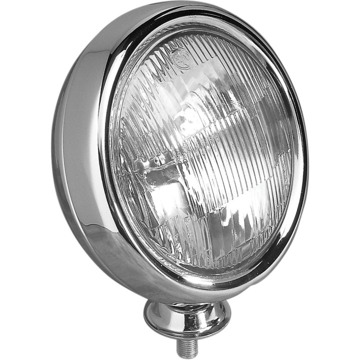 Framlampa 11,5 Cm (4-1/2") Shallow-body Design Spotlight Klar/Krom EMGO HEADLIGHT 4.5" E-MARK CHR – bild 2