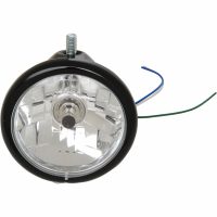 Framlampa 5-3/4" Klar/Svart DRAG SPECIALTIES