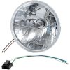 Framlampa 7" Klar/Krom Med Körningljus DRAG SPECIALTIES 7"H/LIGHT WITH PARK LIGHT – miniatyr 2