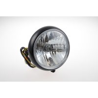 Framlampa 7" Klar/Svart CULT WERK