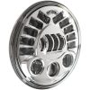 Framlampa 7" Led Adaptive 2 Krom J.W Speaker Strålkastare – miniatyr 4