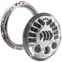 Framlampa 7" Led Adaptive 2 Krom J.W Speaker