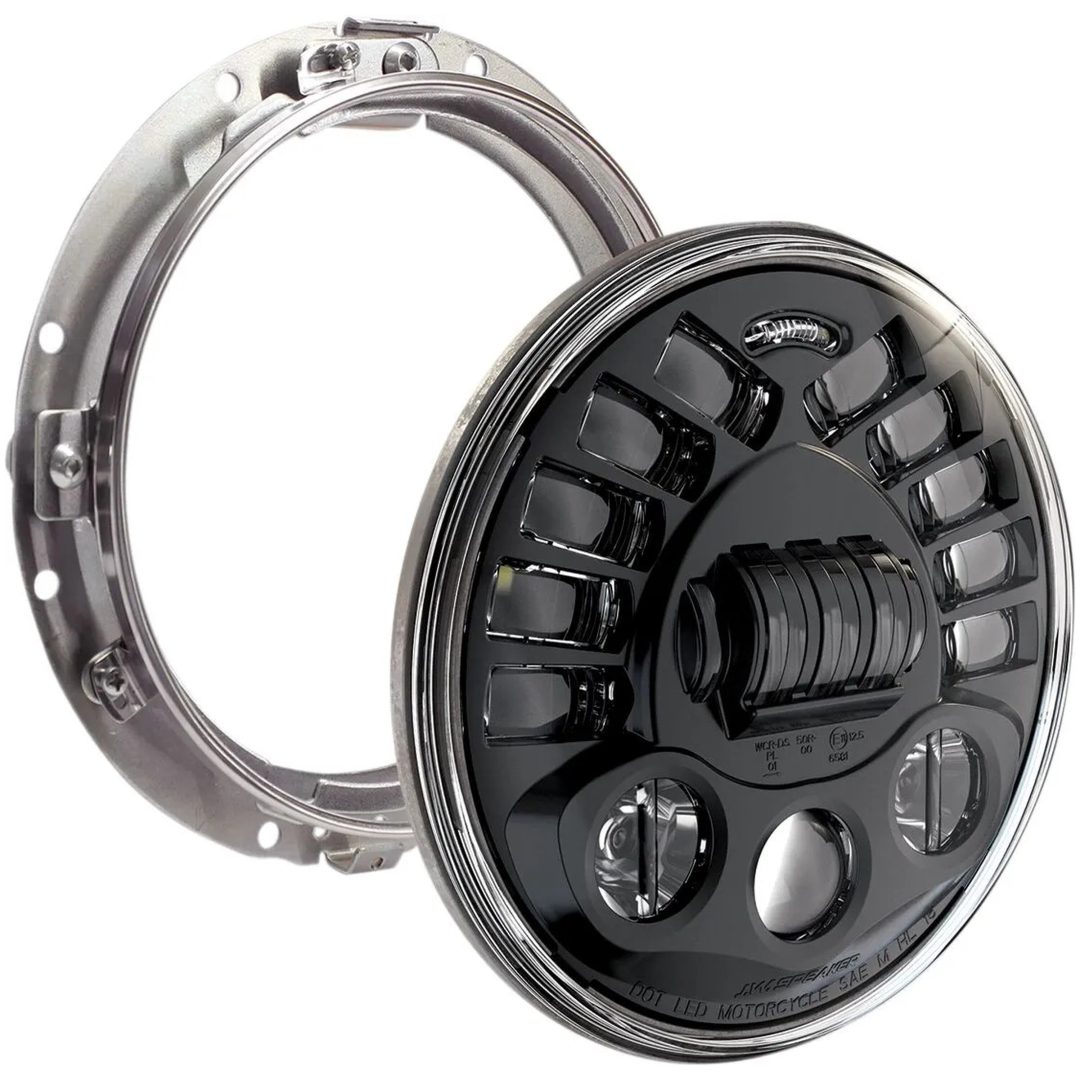 Framlampa 7" Led Adaptive 2 Svart J.W Speaker Strålkastare
