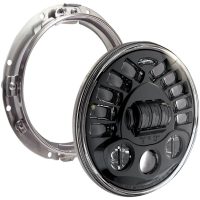 Framlampa 7" Led Adaptive 2 Svart J.W Speaker