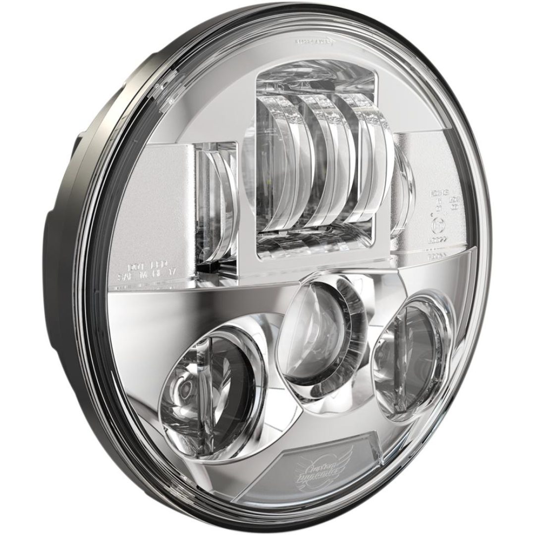 Framlampa 7" Probeam® Led Krom CUSTOM DYNAMICS Konverteringskit