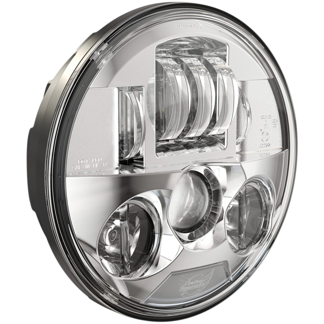 Framlampa 7" Probeam® Led Svart CUSTOM DYNAMICS Konverteringskit – bild 2