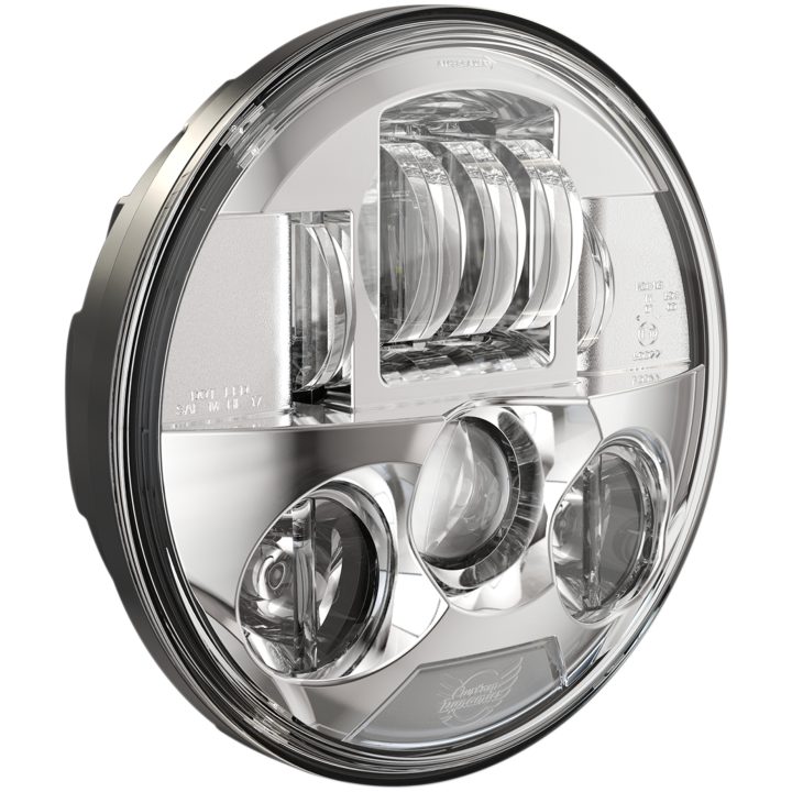 Framlampa 7" Probeam® Led Svart CUSTOM DYNAMICS Konverteringskit – bild 2
