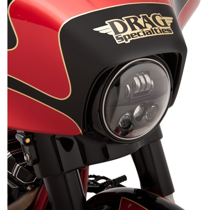 Framlampa 7" Probeam® Led Svart CUSTOM DYNAMICS Strålkastarsats – bild 3