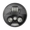 Framlampa 7" Probeam® Led Svart CUSTOM DYNAMICS Strålkastarsats – miniatyr 1