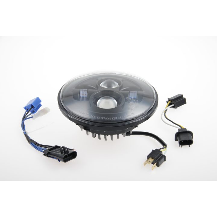 Framlampa 7" Svart/Klar CULT WERK Strålkastare – bild 6