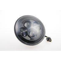 Framlampa 7" Svart/Klar CULT WERK