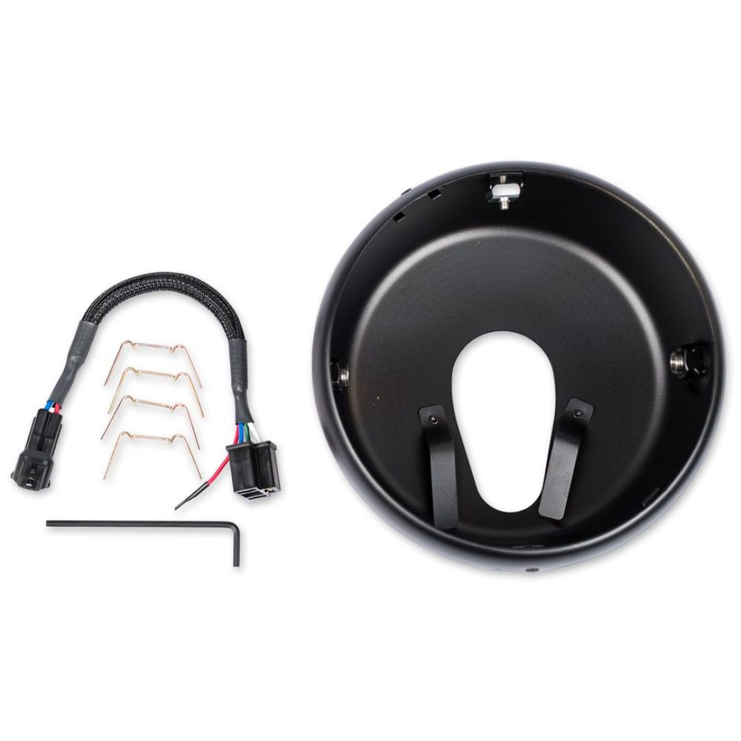Framlampa Adapter Kit Svart J.W Speaker Adapter
