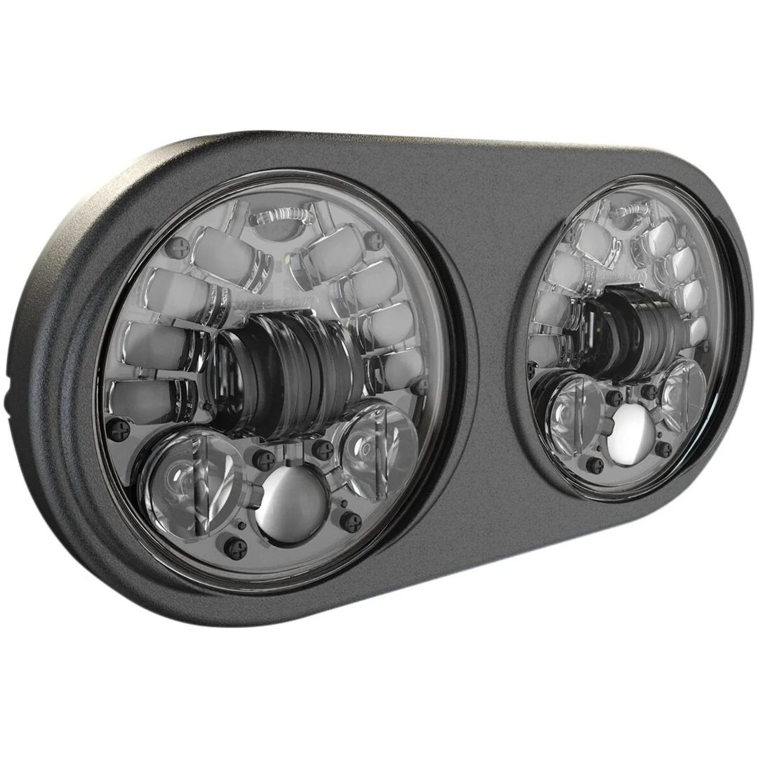 Framlampa Adaptive 2 Led Svart J.W Speaker Ljustavla
