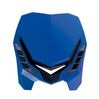 Framlampa E-blaze Klar/Svart/Blå POLISPORT
