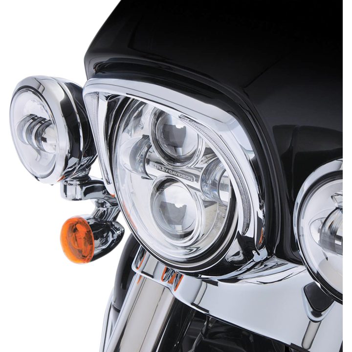 Framlampa Fang® Krom/Silver Klart CIRO Infattning – bild 2