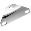 Framlampa Fäste Bottom-mount Krom DRAG SPECIALTIES BOT. MT. LITE BRKT. – miniatyr 2
