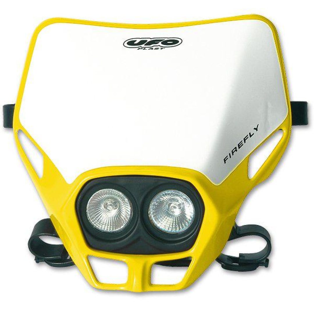 Framlampa Firefly Twin UFO Gul