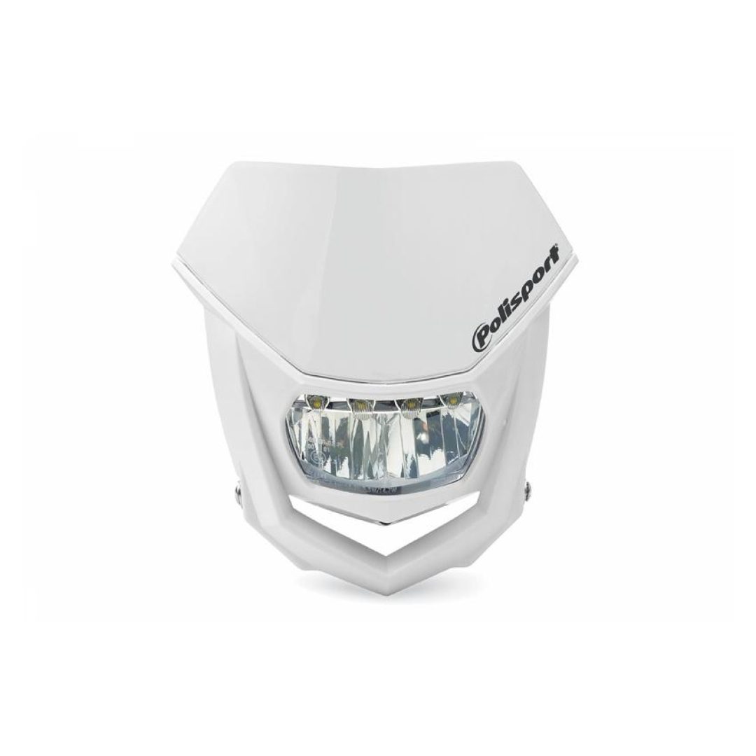 Framlampa Halo Led Vit/Klar POLISPORT Strålkastarsats
